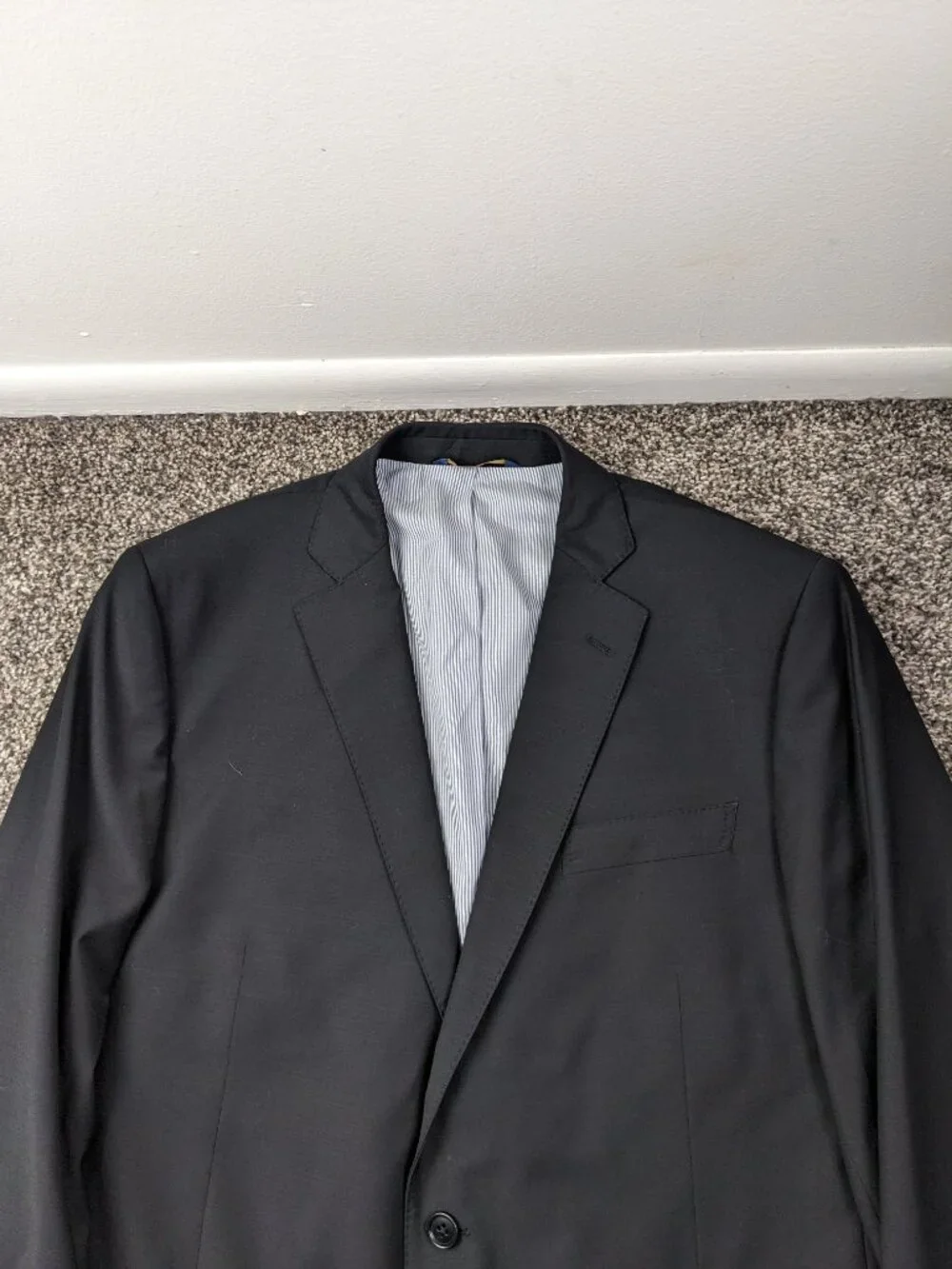 NWT Brooks Brothers Sport Coat Wool Explorer Black 44R Regent Fit $349
